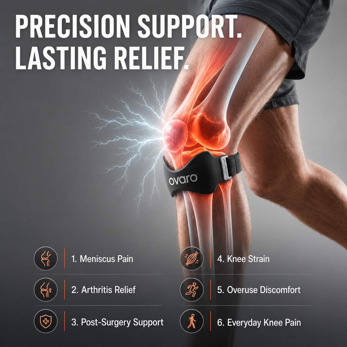 Ovaro Precision Knee Strap